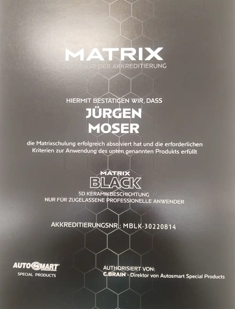 AUSZEICHNUNG